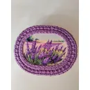 Шкатулка ручной работы фиолетовая Лаванда