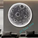 Панно "Луна" с подсветкой