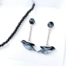 Серьги женские "птицы"