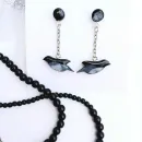 Серьги женские "птицы"