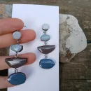 Серьги женские "С морских берегов"