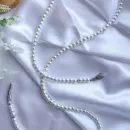 Колье-галстук трансформер из жемчуга