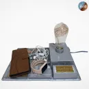 Светильник ручной работы "Никола Тесла"