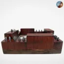 Пепельница "Пуля" (красное дерево)