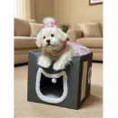 мягкая игрушка: собака Мальтезе