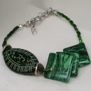 Комплект из малахита