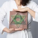 Мандала "Сияние" 20/20 см /2 чакра/ набор для творчества и медитаций