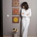 Мандала "Солнце" /30*30 см/ набор для творчества и медитаций