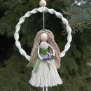 Кукла интерьерная макраме