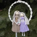 Кукла интерьерная макраме