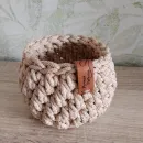Корзинка вязаная