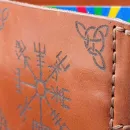 Кошелëк кожаный "Компас викингов"