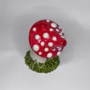 Бабблер/курительная трубка ручной работы Мухомор