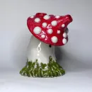 Бабблер/курительная трубка ручной работы Мухомор