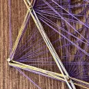 Мандала "Денежная" 20/20 см /1 чакра/ набор для творчества и медитаций