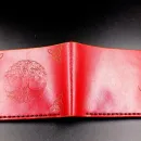 Кошелëк кожаный "Мировое Древо".