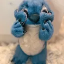 Стич мягкая авторская игрушка