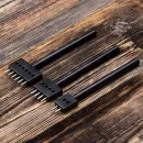 Набор пробойников, строчные круглозубые, 4мм