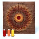 Мандала "Солнце" /30*30 см/ набор для творчества и медитаций
