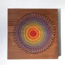 Мандала "7 чакр" 20/20 см /2 чакра/ набор для творчества и медитаций