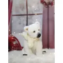 Мягкая игрушка: Белый мишка