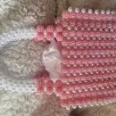 Сумочка из бусин "Розовая жемчужина"