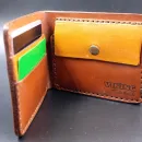 Кошелëк кожаный "Звезда Руси".