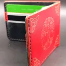 Кошелëк кожаный "Мировое Древо".