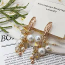 Серьги ""Жемчужная гроздь