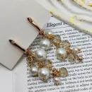 Серьги ""Жемчужная гроздь