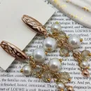 Серьги ""Жемчужная гроздь