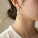 Серьги ""Жемчужная гроздь