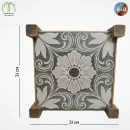 Поднос деревянный ручной работы (сосна, двойной)