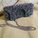 Сумочка из бусин "Мальдивы"