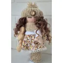 Текстильная кукла Женя