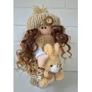 Текстильная кукла Женя