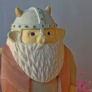 Фигурка из дерева "Викинг"