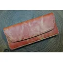 Кошелек из натуральной кожи, ручной работы