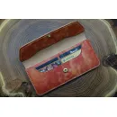 Кошелек из натуральной кожи, ручной работы