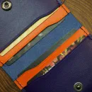 Картхолдер из натуральной кожи, ручная работа