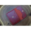 Портмоне для документов из натуральной кожи, ручной работы