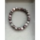 Браслет из фиолетовой яшмы