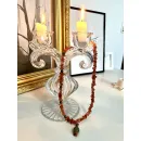 Колье из сердолика, нефрита и яшмы