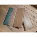 Кошелек из натуральной кожи, ручной работы, бифолд-лонгер