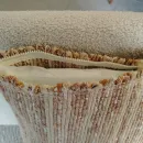 Домотканая подушка 35х35 см из хлопка. Ручное ткачество.