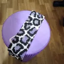 Браслет "Фиолетовый леопард"