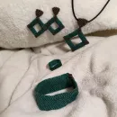Комплект украшений "Малахит"