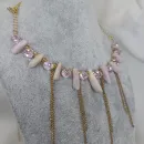 Колье-подвеска из кунцита