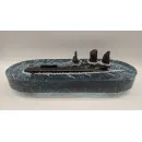 Подводная лодка 949А "Антей" на фоне скал "Три брата"