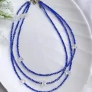 Колье-чокер с бабочками